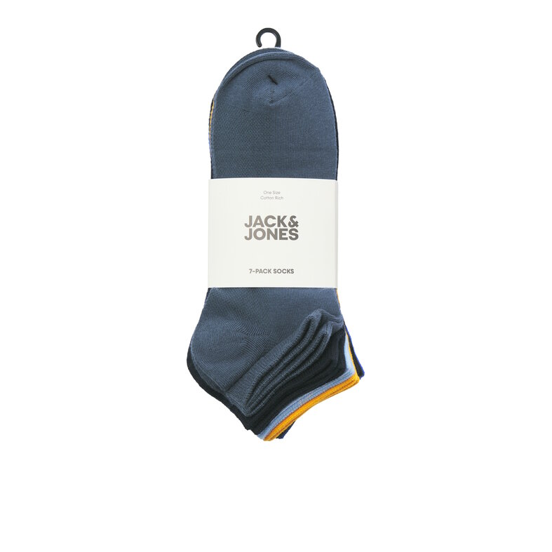 Jack & Jones Jack & Jones Heren Sneakersokken JACCHESTER 7-Pack Multicolor