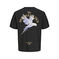 Jack & Jones Jack & Jones Heren T-shirt JORHYDRA Loose Fit Ronde Hals Zwart