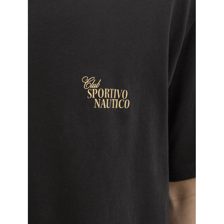 Jack & Jones Jack & Jones Men's T-shirt JORHYDRA Loose Fit Round Neck Black