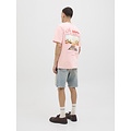Jack & Jones Jack & Jones Men's T-shirt JORALMERIA Relaxed Fit Round Neck Pink