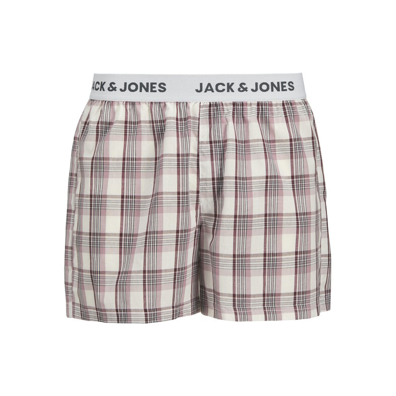 Jack & Jones Jack & Jones Wijde Boxershorts Heren JACALVIN 3-Pack Geblokt/Gestreept/Effen