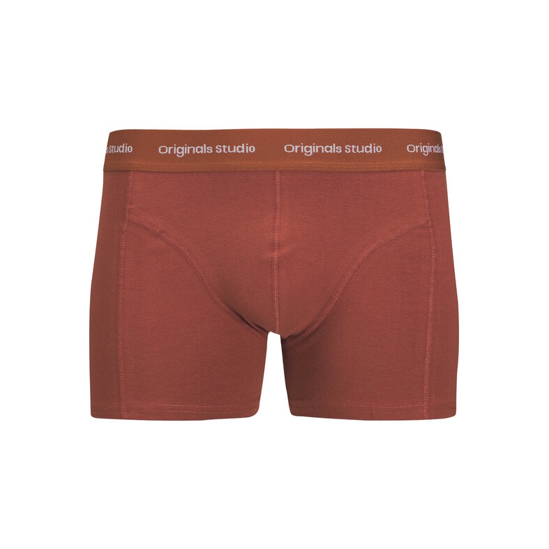 Jack & Jones Jack & Jones Heren Boxershorts Trunks JACVESTERBRO 3-Pack Rood/Crème/Zwart