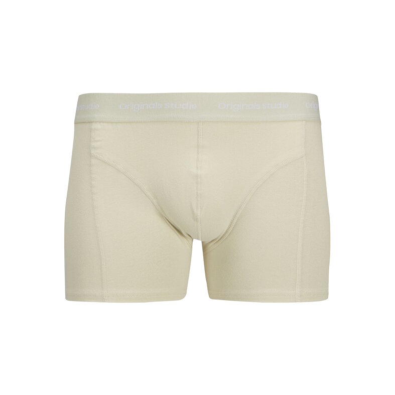 Jack & Jones Jack & Jones Heren Boxershorts Trunks JACVESTERBRO 3-Pack Rood/Crème/Zwart