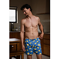 Happy Shorts Happy Shorts Wijde Boxershort Heren Lemon Print