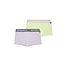 O'Neill O'Neill Ladies Boxers Shorts 2-Pack Thistle Reed
