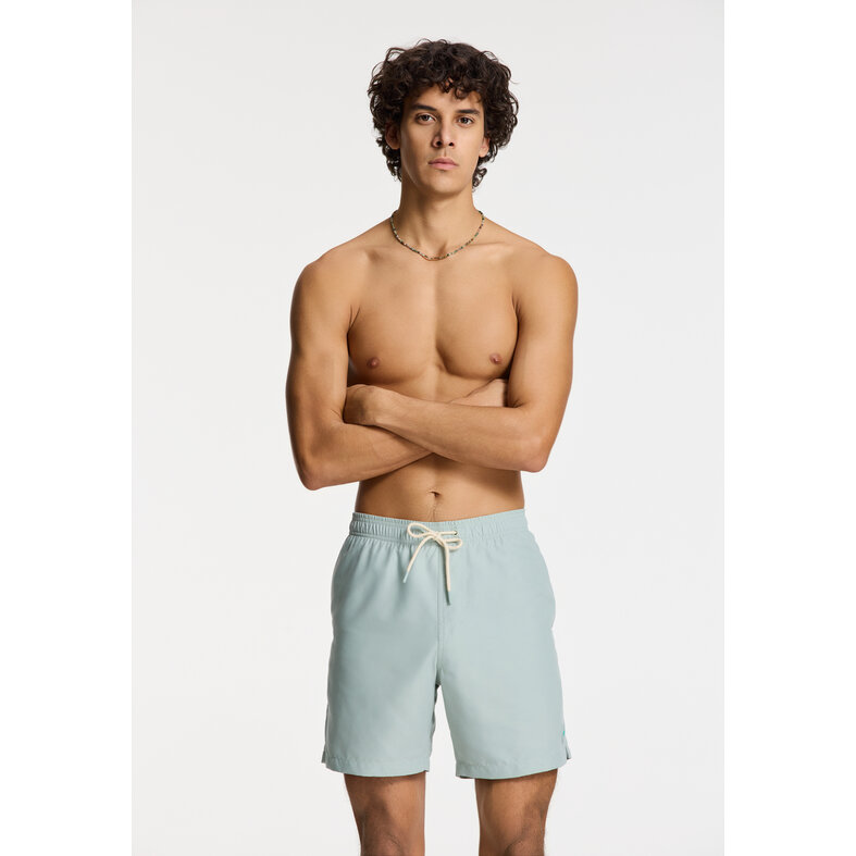 Shiwi Shiwi Heren Zwemshort MIKE 7" Effen Lichtgroen