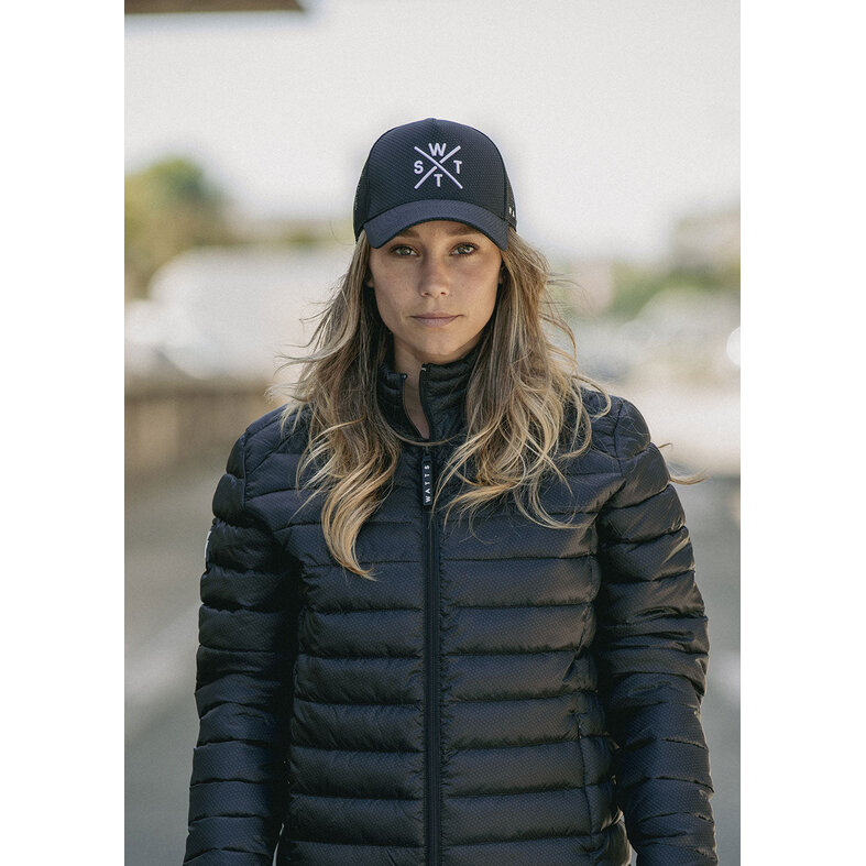 WATTS WATTS Unisex Cap TRIBE Logo Plain Carbon Black