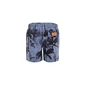 WATTS WATTS Heren Zwemshort RAINBOW Palm Print Blauwgrijs
