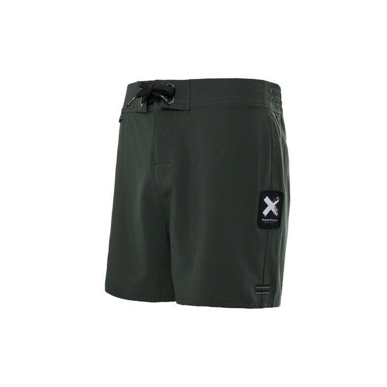 WATTS WATTS Men's Swim Short RX COOL Solid Dark Green