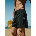WATTS WATTS Men's Swim Short RX COOL Solid Dark Green