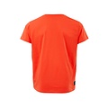 WATTS WATTS Unisex T-Shirt WATTS01 Round Neck Organic Cotton Solid Coral Orange