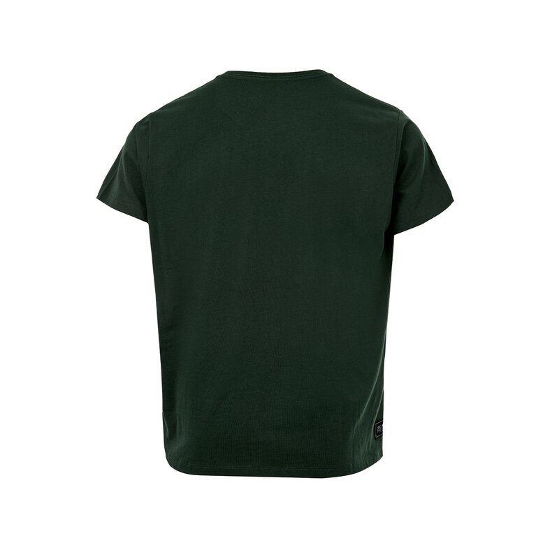 WATTS WATTS Unisex Logo T-Shirt WATTS03 Organic Cotton Dark Green