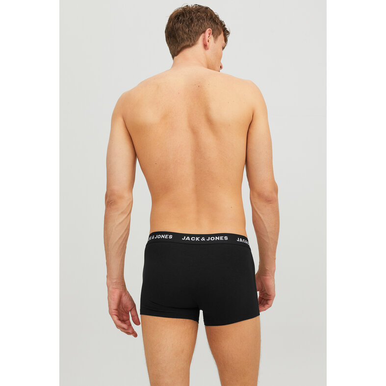 Jack & Jones Jack & Jones Boxershorts Heren JACHUEY 7-Pack Effen Zwart