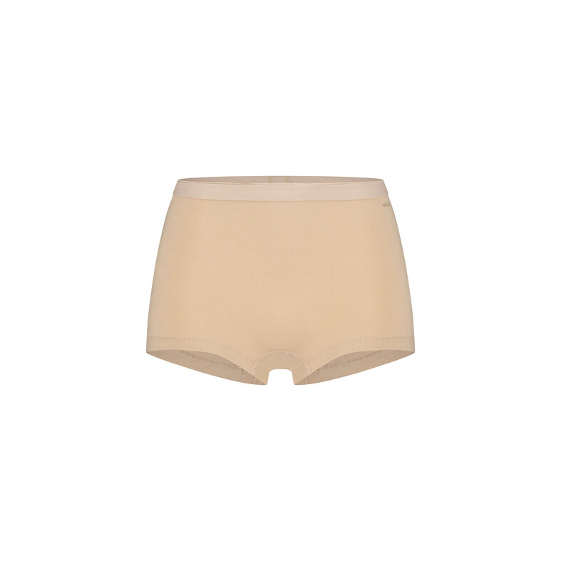 Ten Cate Ten Cate Ladies Boxer Shorts Bio Cotton 4-Pack Beige