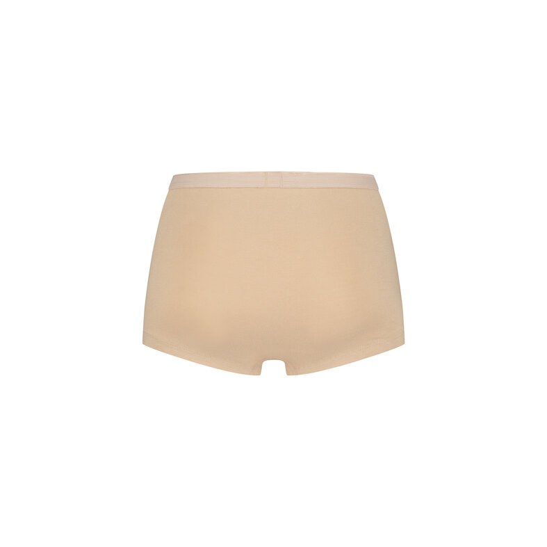Ten Cate Ten Cate Ladies Boxer Shorts Bio Cotton 4-Pack Beige