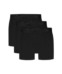 Ten Cate Heren Boxershorts Trunks Modal 3-Pack Effen Zwart