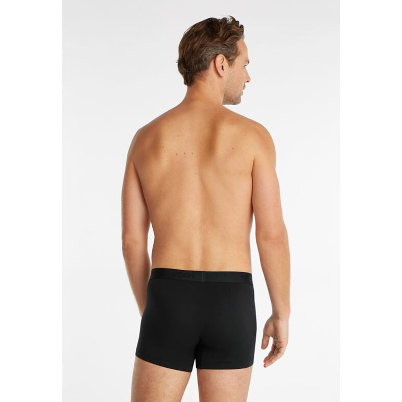 Ten Cate Ten Cate Heren Boxershorts Trunks Modal 3-Pack Effen Zwart