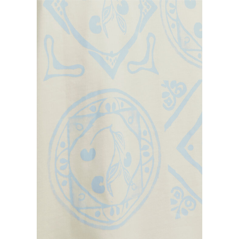 Jack & Jones Jack & Jones Men's T-Shirt JORPAROS EASTER Round Neck Antique White