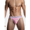PUMP! PUMP Men's Space Candy Jockstrap Pink/White
