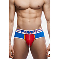 PUMP! PUMP Men's Velocity Briefs Blue/Red/White