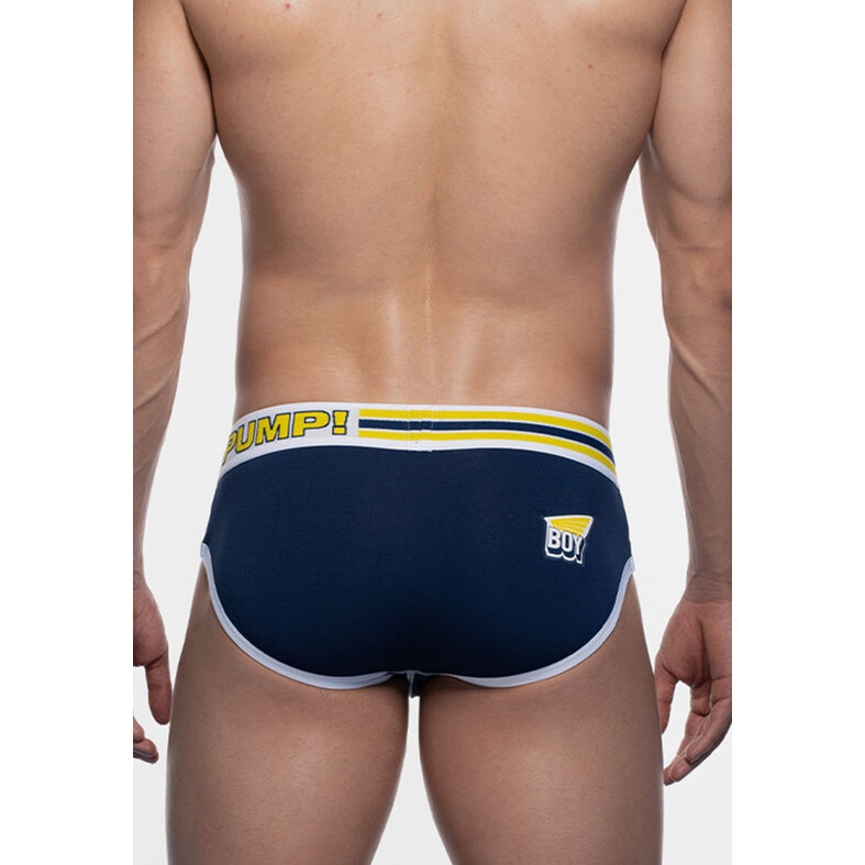 PUMP! PUMP Men's Recharge Sidecut Slip Dark Blue/White/Yellow