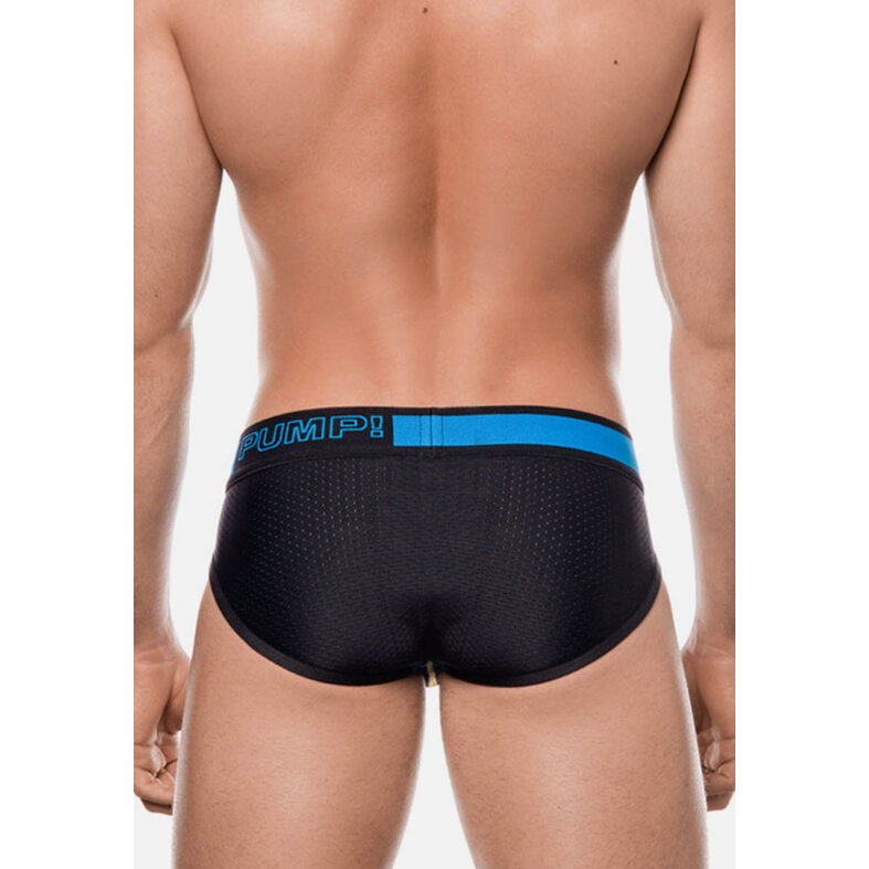 PUMP! PUMP Men's Sonic Slip Black/Blue/Neon Green