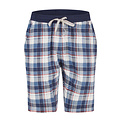 Phil & Co Phil & Co Men's Short Pyjama Pants Checkered/Plain 2-Pack
