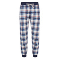 Phil & Co Phil & Co Heren Pyjamabroek Lang Geruit/Effen 2-Pack