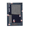Happy Shorts Happy Shorts Kinder Boxershorts Jongens Kerst Print 2-Pack Santa