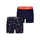 Happy Shorts Happy Shorts Kids Boxer Shorts Boys Christmas Print 2-Pack HoHoHo