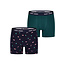 Happy Shorts Happy Shorts Kinder Boxershorts Jongens Kerst Print 2-Pack Christmas