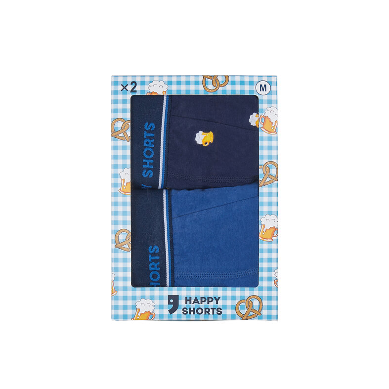 Happy Shorts Happy Shorts Heren Boxershorts Oktoberfest 2-Pack Bier