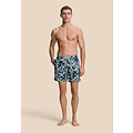 Shiwi Shiwi Heren Zwemshort MIKE 7" Gebloemde Print Groen/Wit