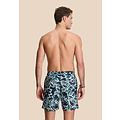 Shiwi Shiwi Men's Swim Short MIKE 7" Floral Print Green/White