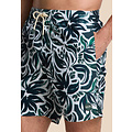 Shiwi Shiwi Men's Swim Short MIKE 7" Floral Print Green/White