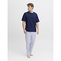 Jack & Jones Jack & Jones Men's Pyjama Set Long Pyjama Pants JACFLORENCE Blue/White Blocked