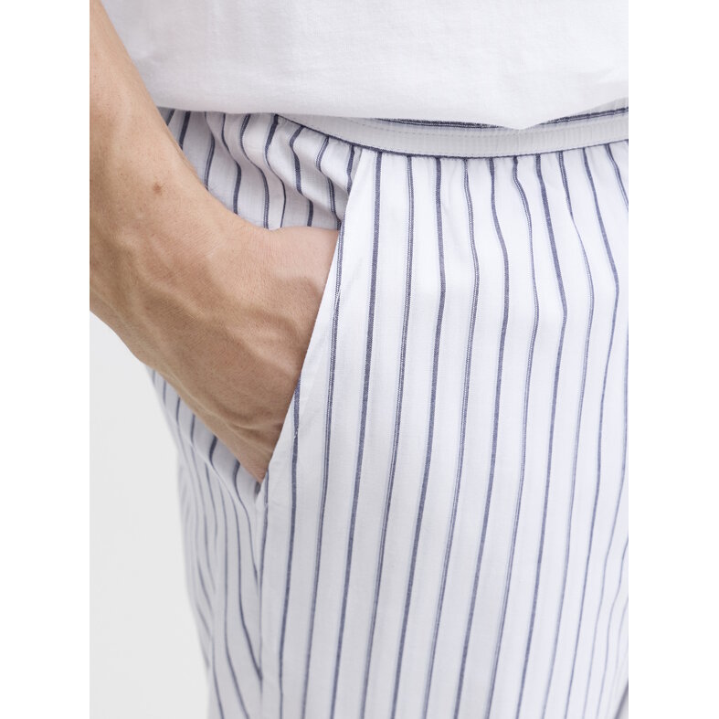 Jack & Jones Jack & Jones Men's Pyjama Set Long Pyjama Pants JACFLORENCE White Striped