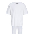 Jack & Jones Jack & Jones Men's Pyjama Set Long Pyjama Pants JACFLORENCE White Striped