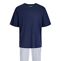 Jack & Jones Jack & Jones Men's Pyjama Set Long Pyjama Pants JACFLORENCE Blue/White Blocked