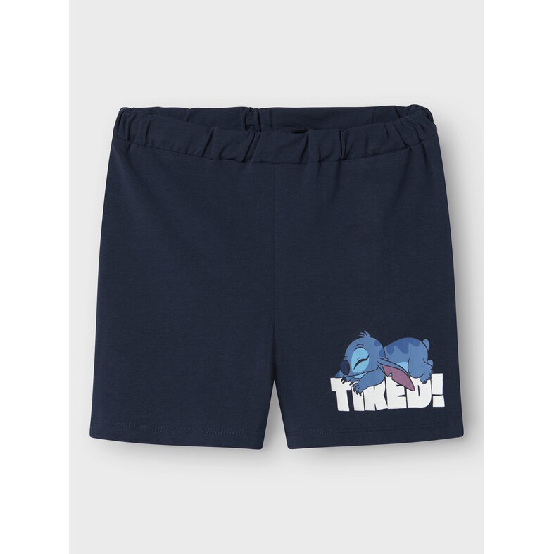 Name It Name It Jongens Korte Pyjama Set Shortama NMMARUSH STITCH Donkerblauw