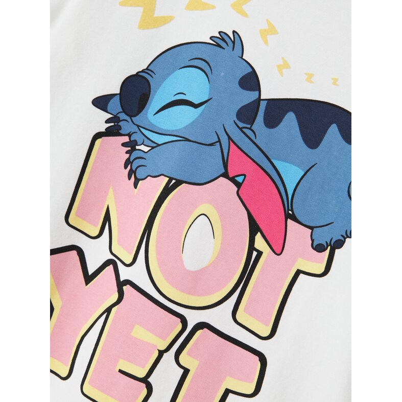 Name It Name It Meisjes Nachthemd NMFASTA STITCH Wit