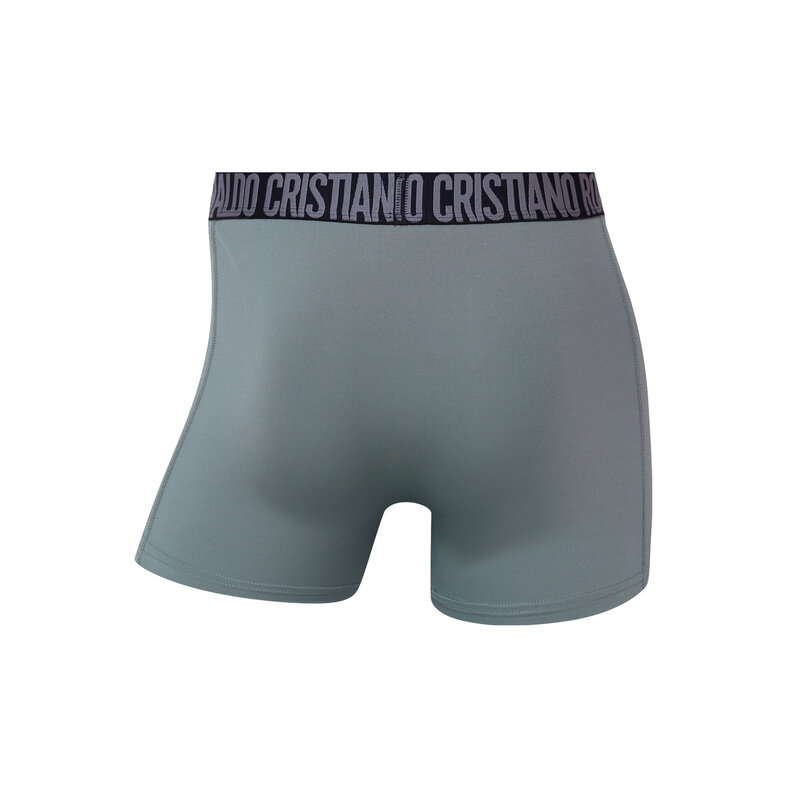 CR7 CR7 Heren Boxershorts Sportondergoed Microfiber Zwart/Groen/Grijs 5-Pack