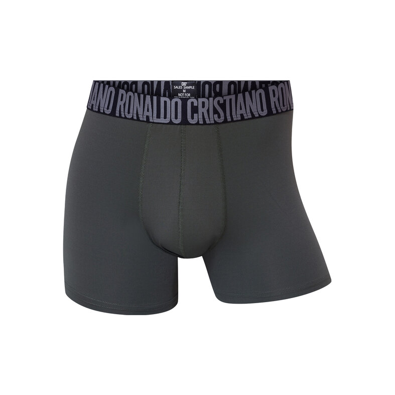CR7 CR7 Heren Boxershorts Sportondergoed Microfiber Zwart/Groen/Grijs 5-Pack