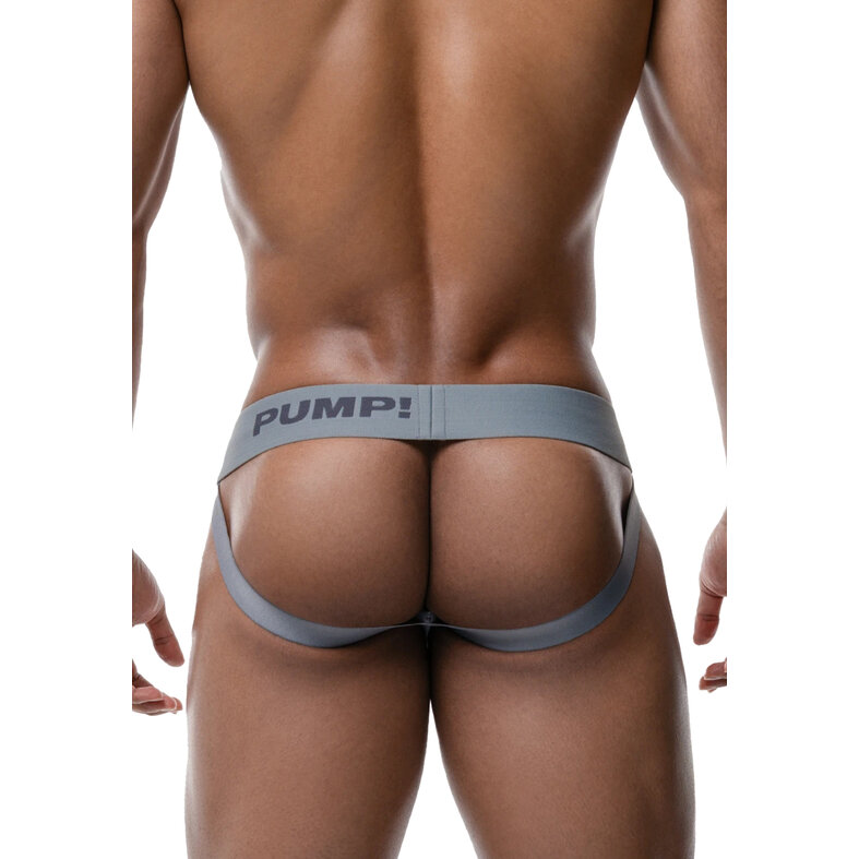 PUMP! PUMP Men's Classic Jockstrap Gray