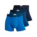 CR7 CR7 Men's Boxer Shorts Plain Blue 3-Pack