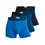 CR7 CR7 Heren Boxershorts Effen Blauw 3-Pack