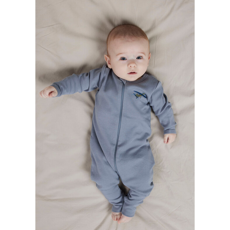 Name It Name It Baby Pyjama Jongens NBMNIGHTSUIT Zip 2-Pack Airplane