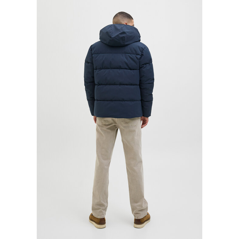 Jack & Jones Jack & Jones Men's Winter Jacket JJGLOBAL Puffer Jacket Sky Captain Dark Blue