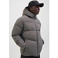 Jack & Jones Jack & Jones Heren Winterjas JJGLOBAL Puffer Jacket Castlerock Grijs
