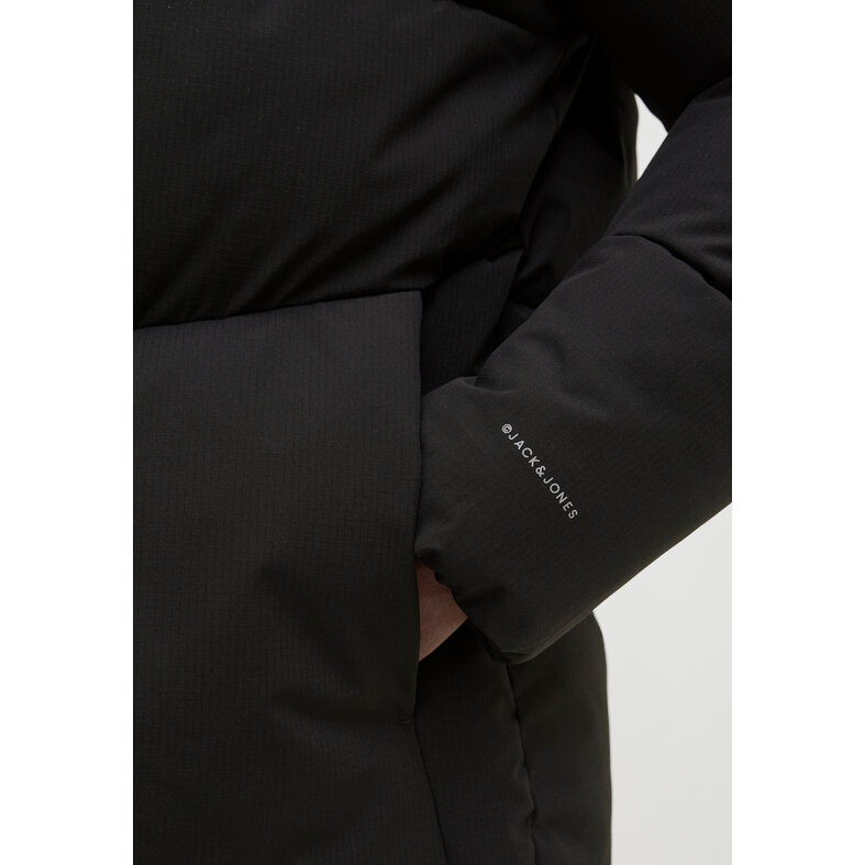 Jack & Jones Jack & Jones Men's Winter Jacket JJGLOBAL Puffer Jacket Black